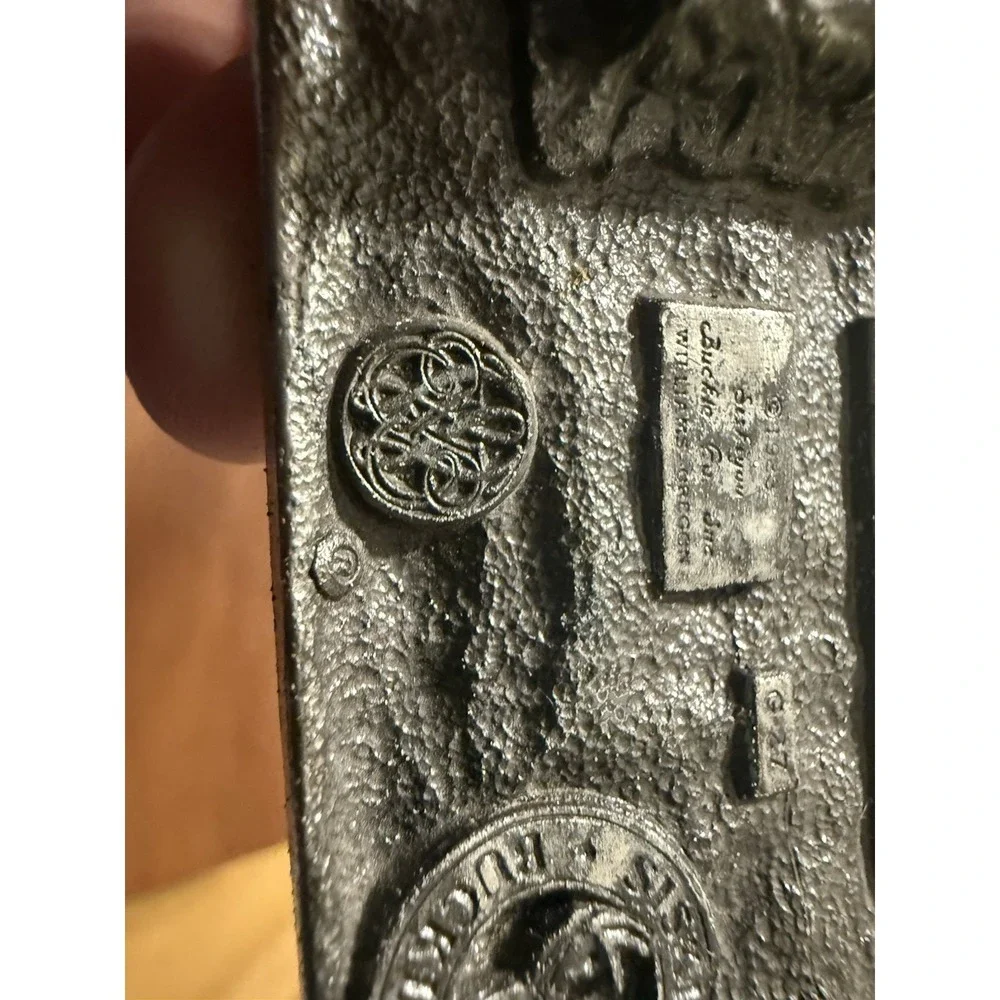 Vintage Siskiyou Western Belt Buckle 1980s Original